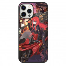 Guardian Tales Eugene Phone Case For iPhone Samsung Galaxy Pixel OnePlus Vivo Xiaomi Asus Sony Motorola Nokia - Eugene Riding Motorcycle Portrait Poster