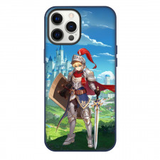 Guardian Tales Knight Phone Case For iPhone Samsung Galaxy Pixel OnePlus Vivo Xiaomi Asus Sony Motorola Nokia - Knight Smile Portrait In Castle Background