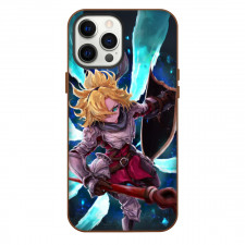 Guardian Tales Princess Phone Case For iPhone Samsung Galaxy Pixel OnePlus Vivo Xiaomi Asus Sony Motorola Nokia - Princess Fighting War Portrait