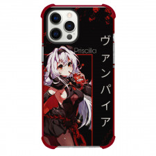 Guardian Tales Priscilla Phone Case For iPhone Samsung Galaxy Pixel OnePlus Vivo Xiaomi Asus Sony Motorola Nokia - Priscilla Drinking Blood Portrait Poster