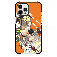 Guilty Gear Jack-O' Valentine Case For iPhone Samsung Galaxy Pixel OnePlus Vivo Xiaomi Asus Sony Motorola Nokia - Jack-O' Valentine Upside Down Peace Sign