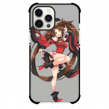 Guilty Gear Jam Kuradoberi Case For iPhone Samsung Galaxy Pixel OnePlus Vivo Xiaomi Asus Sony Motorola Nokia - Jam Kuradoberi Kick Pose Grey Background