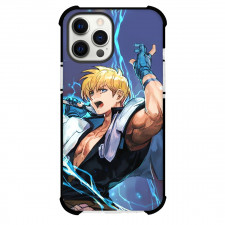 Guilty Gear Ky Kiske Case For iPhone Samsung Galaxy Pixel OnePlus Vivo Xiaomi Asus Sony Motorola Nokia - Ky Kiske Attacking Electricity Aura