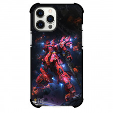 Gundam Char CA Sazabi Phone Case For iPhone Samsung Galaxy Pixel OnePlus Vivo Xiaomi Asus Sony Motorola Nokia - Sazabi Red Custom Robot War Scene Poster
