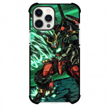 Gurren Lagann Case For iPhone Samsung Galaxy Pixel OnePlus Vivo Xiaomi Asus Sony Motorola Nokia - Gurren Lagann Drill Attack Green Background