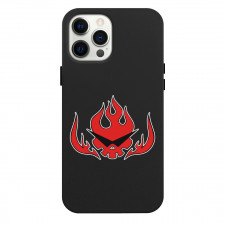 Gurren Lagann Case For iPhone Samsung Galaxy Pixel OnePlus Vivo Xiaomi Asus Sony Motorola Nokia - Team Gurren Black Glass Logo