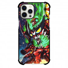Gurren Lagann Case For iPhone Samsung Galaxy Pixel OnePlus Vivo Xiaomi Asus Sony Motorola Nokia - Tengen Toppa Gurren Lagann Angry Green Smoke