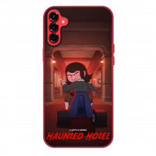 Haunted Hotel Phone Case For iPhone Samsung Galaxy Pixel OnePlus Vivo Xiaomi Asus Sony Motorola Nokia - Abaddon Ridding Tricycle In Hallway Looking Back