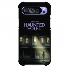 Haunted Hotel Phone Case For iPhone Samsung Galaxy Pixel OnePlus Vivo Xiaomi Asus Sony Motorola Nokia - Katherine Look At Open Window At Night