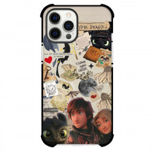 How To Train Your Dragon Phone Case For iPhone Samsung Galaxy Pixel OnePlus Vivo Xiaomi Asus Sony Motorola Nokia - How To Train Your Dragon Collage Poster