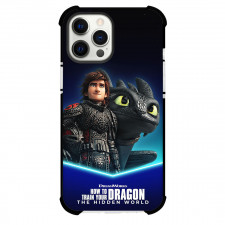 How To Train Your Dragon Phone Case For iPhone Samsung Galaxy Pixel OnePlus Vivo Xiaomi Asus Sony Motorola Nokia - Hiccup And Toothless Standing On Blue Background