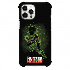 Hunter X Hunter Gon Freecss Phone Case For iPhone Samsung Galaxy Pixel OnePlus Vivo Xiaomi Asus Sony Motorola Nokia - Gon Freecss Attack Mode Minimalist On Black Background