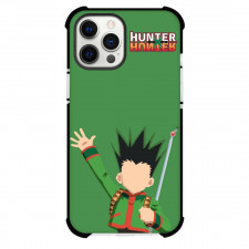 Hunter X Hunter Gon Freecss Phone Case For iPhone Samsung Galaxy Pixel OnePlus Vivo Xiaomi Asus Sony Motorola Nokia - Gon Freecss Minimalist On Green Background