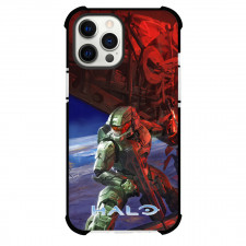 Halo Master Chief Phone Case For iPhone Samsung Galaxy Pixel OnePlus Vivo Xiaomi Asus Sony Motorola Nokia - Master Chief Battle In The Space