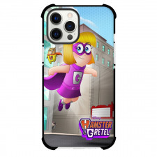 Hamster & Gretel Phone Case For iPhone Samsung Galaxy Pixel OnePlus Vivo Xiaomi Asus Sony Motorola Nokia - Hamster & Gretel Flying Over The City