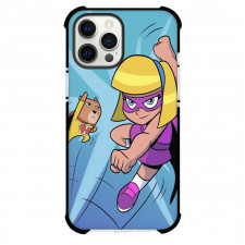 Hamster & Gretel Phone Case For iPhone Samsung Galaxy Pixel OnePlus Vivo Xiaomi Asus Sony Motorola Nokia - Hamster & Gretel Flying On Blue Background