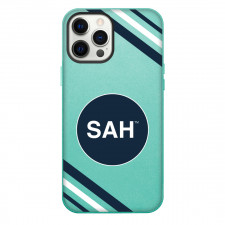 Skanderborg AGF Handbold Phone Case For iPhone Samsung Galaxy Pixel OnePlus Vivo Xiaomi Asus Sony Motorola Nokia - Large Logo With Stripe