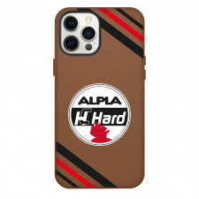 Alpla Handball Club Hard Phone Case For iPhone Samsung Galaxy Pixel OnePlus Vivo Xiaomi Asus Sony Motorola Nokia - Large Logo With Stripe