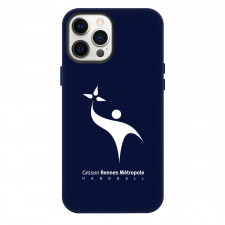 Cesson Rennes Metropole Handball Phone Case For iPhone Samsung Galaxy Pixel OnePlus Vivo Xiaomi Asus Sony Motorola Nokia - Logo Navy Background