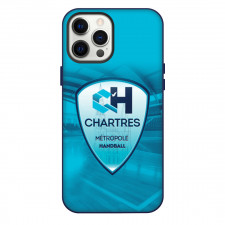 C' Chartres Metropole Handball Phone Case For iPhone Samsung Galaxy Pixel OnePlus Vivo Xiaomi Asus Sony Motorola Nokia - Logo Stadium Blue Background