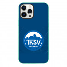 Thuringer Sportverein Eisenach eV Phone Case For iPhone Samsung Galaxy Pixel OnePlus Vivo Xiaomi Asus Sony Motorola Nokia - Logo Blue Lines Background