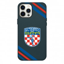 Stowarzyszenie Pilki Recznej Chrobry Glogow Phone Case For iPhone Samsung Galaxy Pixel OnePlus Vivo Xiaomi Asus Sony Motorola Nokia - Large Logo With Stripe