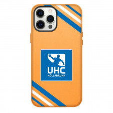 Union Handball and Table Tennis Club Hollabrunn Phone Case For iPhone Samsung Galaxy Pixel OnePlus Vivo Xiaomi Asus Sony Motorola Nokia - Large Logo With Stripe