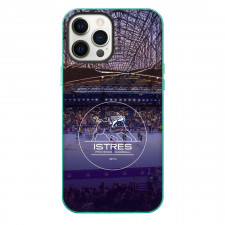 Istres Provence Handball Phone Case For iPhone Samsung Galaxy Pixel OnePlus Vivo Xiaomi Asus Sony Motorola Nokia - Logo Stadium Background