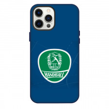 Sportclub Deutsche Hochschule fur Korperkultur Leipzig Phone Case For iPhone Samsung Galaxy Pixel OnePlus Vivo Xiaomi Asus Sony Motorola Nokia - Logo Blue Lines Background