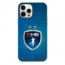 Montpellier Handball Phone Case For iPhone Samsung Galaxy Pixel OnePlus Vivo Xiaomi Asus Sony Motorola Nokia - Logo Blue Abstract Background
