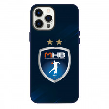 Montpellier Handball Phone Case For iPhone Samsung Galaxy Pixel OnePlus Vivo Xiaomi Asus Sony Motorola Nokia - Logo Blue Background