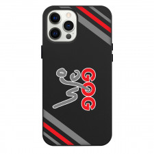 Gudme Oure Gudbjerg Phone Case For iPhone Samsung Galaxy Pixel OnePlus Vivo Xiaomi Asus Sony Motorola Nokia - Large Logo With Stripe
