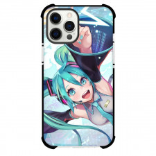 Hatsune Miku Case For iPhone Samsung Galaxy Pixel OnePlus Vivo Xiaomi Asus Sony Motorola Nokia - Hatsune Miku Pointing Up