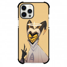 Hazbin Hotel Adam Phone Case For iPhone Samsung Galaxy Pixel OnePlus Vivo Xiaomi Asus Sony Motorola Nokia - Adam Illustration Art On Beige Background