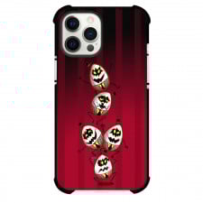 Hazbin Hotel Egg Bois Phone Case For iPhone Samsung Galaxy Pixel OnePlus Vivo Xiaomi Asus Sony Motorola Nokia - Egg Bois Illustration Art Red Black Background