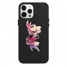 Hazbin Hotel Mimzy Phone Case For iPhone Samsung Galaxy Pixel OnePlus Vivo Xiaomi Asus Sony Motorola Nokia - Mimzy Sitting Drawing Art Sticker