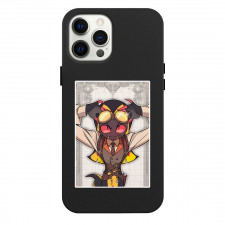Hazbin Hotel Sir Pentious Phone Case For iPhone Samsung Galaxy Pixel OnePlus Vivo Xiaomi Asus Sony Motorola Nokia - Sir Pentious Retro Sticker