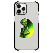 Hazbin Hotel Tom Trench Phone Case For iPhone Samsung Galaxy Pixel OnePlus Vivo Xiaomi Asus Sony Motorola Nokia - Tom Trench Green Illustration Art Die Cut Sticker