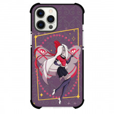 Hazbin Hotel Vaggie Phone Case For iPhone Samsung Galaxy Pixel OnePlus Vivo Xiaomi Asus Sony Motorola Nokia - Vaggie Demon Hierarchy Illustration Art On Purple Background