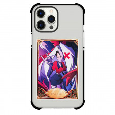 Hazbin Hotel Vaggie Phone Case For iPhone Samsung Galaxy Pixel OnePlus Vivo Xiaomi Asus Sony Motorola Nokia - Vaggie Trading Card Sticker