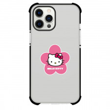Sanrio Hello Kitty Phone Case For iPhone Samsung Galaxy Pixel OnePlus Vivo Xiaomi Asus Sony Motorola Nokia - Sanrio Hello Kitty Pink Flower Sticker