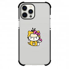 Sanrio Hello Kitty Psyduck Phone Case For iPhone Samsung Galaxy Pixel OnePlus Vivo Xiaomi Asus Sony Motorola Nokia - Sanrio Hello Kitty Psyduck Sticker