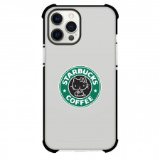 Sanrio Hello Kitty Starbucks Phone Case For iPhone Samsung Galaxy Pixel OnePlus Vivo Xiaomi Asus Sony Motorola Nokia - Sanrio Hello Kitty Starbucks Coffee Logo