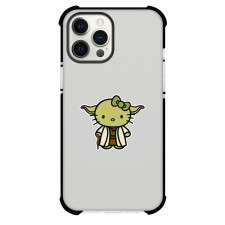 Sanrio Hello Kitty Yoda Phone Case For iPhone Samsung Galaxy Pixel OnePlus Vivo Xiaomi Asus Sony Motorola Nokia - Sanrio Hello Kitty Yoda Sticker