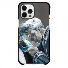 Hells Paradise Jigokuraku Yamada Asaemon Shion Phone Case For iPhone Samsung Galaxy Pixel OnePlus Vivo Xiaomi Asus Sony Motorola Nokia - Yamada Asaemon Shion Holding Samurai Poster
