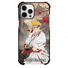 Hells Paradise Jigokuraku Yamada Asaemon Tenza Phone Case For iPhone Samsung Galaxy Pixel OnePlus Vivo Xiaomi Asus Sony Motorola Nokia - Yamada Asaemon Tenza Holding Samurai Poster