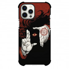 Hellsing Alucard Phone Case For iPhone Samsung Galaxy Pixel OnePlus Vivo Xiaomi Asus Sony Motorola Nokia - Alucard Eye Illustration Art On Black Background