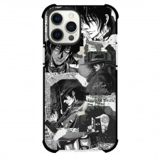 Hellsing Alucard Phone Case For iPhone Samsung Galaxy Pixel OnePlus Vivo Xiaomi Asus Sony Motorola Nokia - Alucard Grayscale Collage Poster