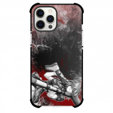 Hellsing Seras Victoria Phone Case For iPhone Samsung Galaxy Pixel OnePlus Vivo Xiaomi Asus Sony Motorola Nokia - Seras Victoria Carrying Weapon Illustration Art Poster