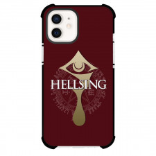 Hellsing Phone Case For iPhone Samsung Galaxy Pixel OnePlus Vivo Xiaomi Asus Sony Motorola Nokia - Hellsing Symbol On Red Background